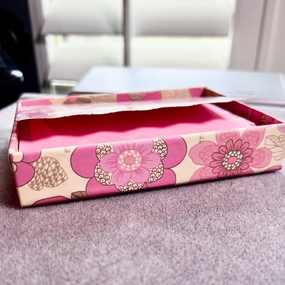 Used-Galison New York Pink Floral Thank You Cards Box of 11 - Picture 4 of 5